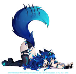 Big Stretch YCH Commission for SpiteVT